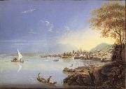 Louis Bleuler Seen city of Neuchatel oil painting picture wholesale